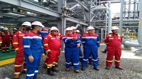 SKK Migas melakukan kunjungan kerja ke Pertamina Hulu Energi Jambi Merang