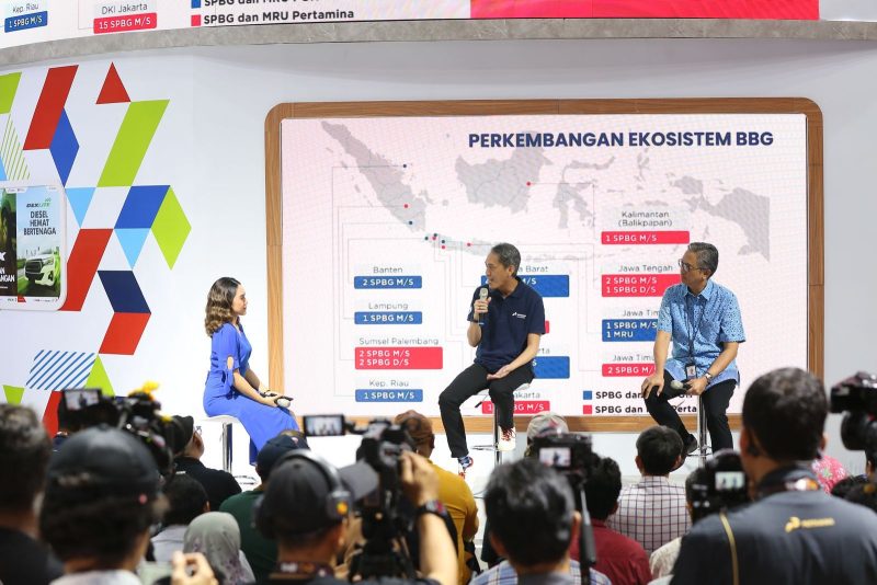Talkshow BBG Sebagai Alternatif Energi Transisi di IIMS 2024, Jumat (23/2/2024).