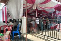 Suasana Rapat Pleno KPU Kabupaten Empat Lawang, yang diselenggarakan pada 1-2 Maret 2024