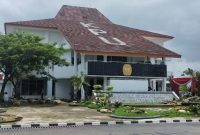 Kantor KPU Sumsel di Jakabaring Palembang.
