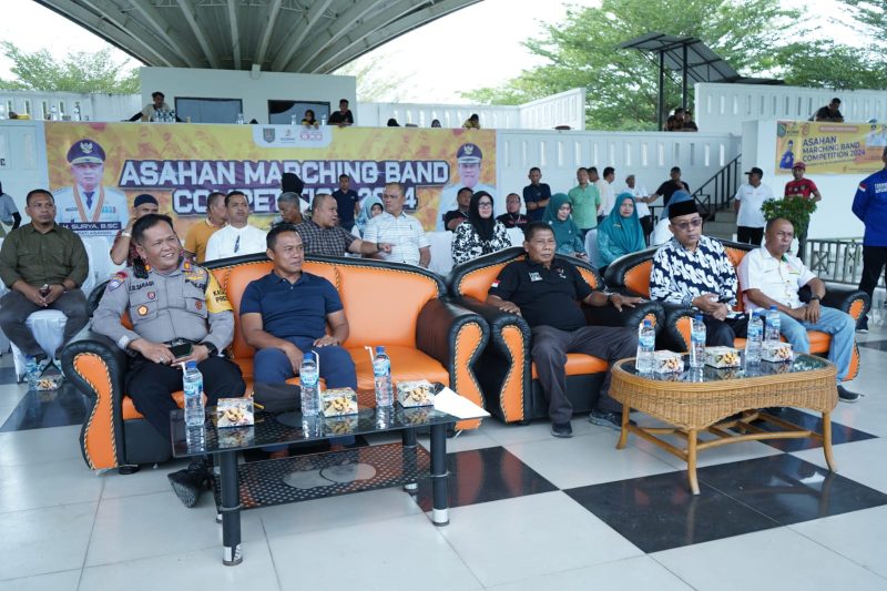 Asahan Marching Band Competition 2024 Tingkat Pelajar se-Kabupaten Asahan resmi ditutup Bupati melalui Kepala Dinas Pemuda, Olahraga dan Pariwisata (Dispopar) Kabupaten Asahan Witoyo, Sabtu 9 Maret 2024.
