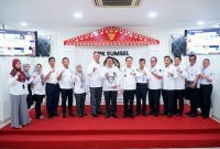 Penjabat (Pj) Gubernur Sumatera Selatan (Sumsel) Agus Fatoni menyerahkan Laporan Keuangan Pemerintah Daerah (LKPD) Tahun Anggaran 2023 kepada Badan Pemeriksa Keuangan (BPK) Republik Indonesia (RI) Perwakilan Sumsel.