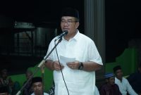 Wakil Bupati ]Wabup] Asahan Taufik Zainal Abidin Siregar SSos MSi menggelar safari ramadhan di Masjid Raya Pekan Sei Kepayang, Senin 18 Maret 2024.