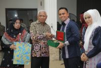 Pemerintah Kabupaten Asahan menggelar acara pisah sambut Kapolres Asahan di Pendopo Rumah Dinas Bupati Asahan, Selasa 23 Januari 2024.