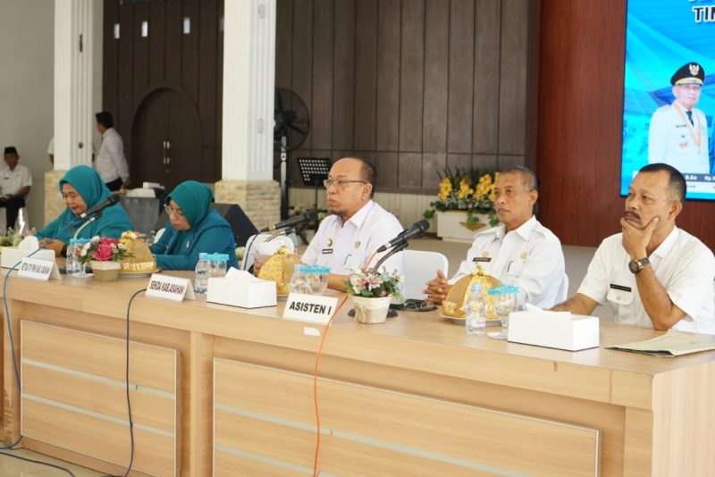 Mengawali tahun 2024, TP PKK Kabupaten Asahan menggelar Rapat Koordinasi Teknis (Rakornis) TP PKK Kabupaten Asahan yang dibuka secara langsung Sekretaris Daerah Kabupaten Asahan Drs John Hardi Nasution MSi di Pendopo Rumah Dinas Bupati Asahan, Rabu 24 Januari 2024.