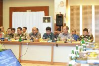 Wakil Bupati Asahan Taufik Zainal Abidin SSos MSi mengikuti Rapat Umum Pemegang Saham (RUPS) Tahun Buku 2023 dan Rapat Umum Pemegang Saham Luar Biasa (RUPS-LB) PT Bank Sumut bertempat di Gedung Kantor Pusat PT Bank Sumut, Medan, Senin 27 Februari 2024.