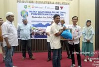 Ikatan Wartawan Online Provinsi Sumatera Selatan [IWO Sumsel] di bawah kepemimpinan Ardhi Fitriansyah menggelar aksi berbagi berkah dan silaturahmi bersama puluhan wartawan.