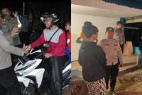 Kapolsek B Iptu Agus Suryana SH memimpin Patroli Presisi Malam Minggu Aman dan operasi Kepolisian Kewilayahan "Pekat" Kapuas 2024 di wilayah hukum [Wilkum] Polsek Kuala Mandor B, Sabtu 23 Maret 2024, malam.