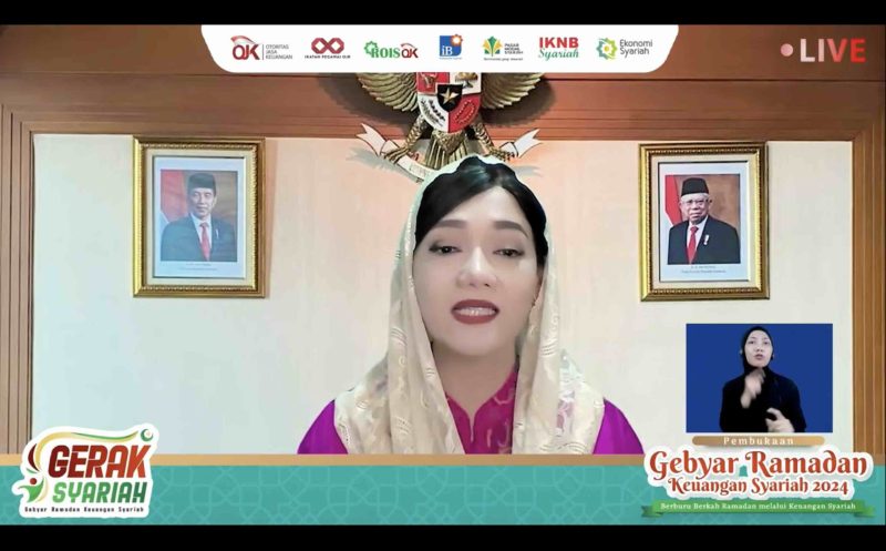 Kepala Eksekutif Pengawas Perilaku Pelaku Usaha Jasa Keuangan, Edukasi, dan Pelindungan Konsumen OJK, Friderica Widyasari Dewi