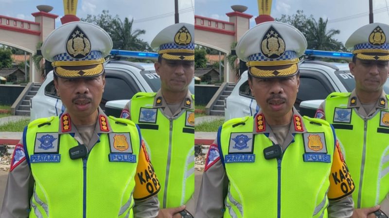 Dirlantas Polda Sumsel Kombes Pol M Pratama Adhyasastra SIK MH.