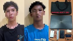 Kurang dari 24 Jam, 2 Pelaku Pencurian Rumah Kontrakan Diringkus Satreskrim Polres Melawi