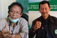 2 Tokoh berpengaruh di Sumatera Selatan, Pengamat Sosial Politik [Sospol] Dr Drs Tarech Rasyid MSi dan Ketua Forum Palembang Bangkit Sumatera Selatan [FPB Sumsel] Idham Rianom.