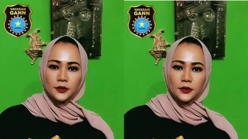 Ketua Yayasan Gugus Antispasi Narkoba Nusantara Sumatera Selatan (GANN Sumsel) Nurfrafyanti Fanny