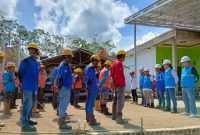 PLN Unit Layanan Pelanggan [ULP] Pangkalan Balai 'mengeksekusi' tak kurang dari 303 pohon yang mengganggu jaringan listrik melalui kegiatan Gebyar ROW [Right of Way].