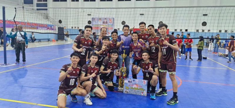 Tim Bola Voli PBV Bukit Asam sukses menyabet gelar Juara 1 Turnamen Bola Voli Bupati Lahat Cup 2024 tingkat Sumatera Selatan pada 9 Mei 2024.