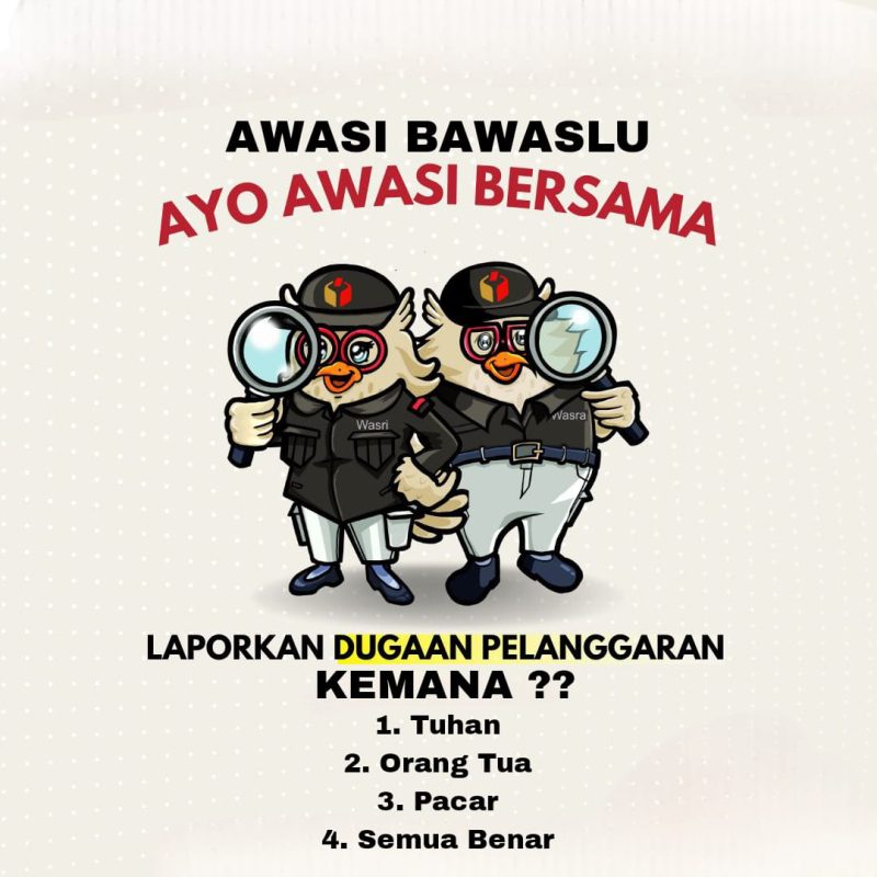 Ilustrasi Hashtag 'Lapor Tuhan Saja' makin masif di tengah masyarakat 'Sebiduk Sehaluan'.