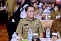 Penjabat (Pj) Gubernur Sumatera Selatan (Sumsel) Agus Fatoni diwakili oleh Kepala Badan Perencana Pembangunan Daerah (Bappeda) Provinsi Sumsel Regina Ariyanti menghadiri Peluncuran Kolaborasi Pemanfaatan Sistem Data Registrasi Sosial Ekonomi.