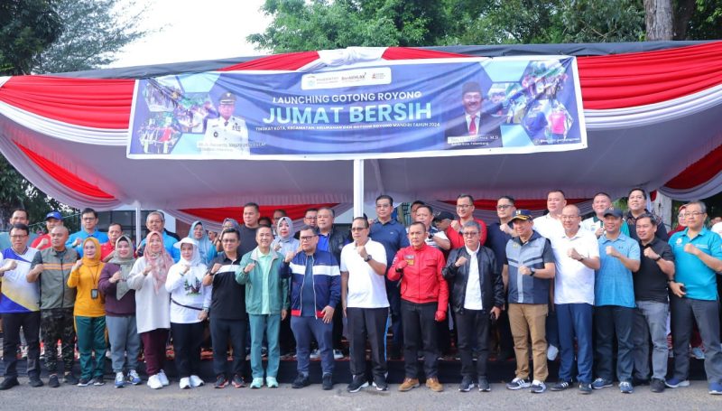 Pj Walikota Ucok Abdulrauf Damenta di dampingi Sekda Ratu Dewa secara resmi melaunching program 