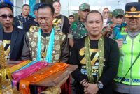 Sosialisasi Pemilukada Akbar 2024 di Prabumulih dihadiri PJ Walikota Prabumulih H Elman ST MM Ketua KPU Sumsel , Andika  Pranata Jaya, Ketua DPRD Prabumulih diwakili H Mat Amin, Sag , Ketua KPU Kota Prabumulih, Martadinata beserta jajaran,  Kapolres Prabumulih, AKBP Endro Ariwibowo SIK, Kajari, Ketua Bawaslu Affan Sira dan undangan lainnya.