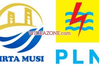 Logo PDAM Tirta Musi Palembang dan PT PLN [Persero]