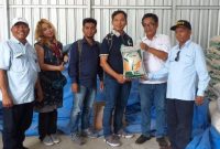 PT Bukit Asam bersama para petani desa Pagar Dewa, Muara Enim.