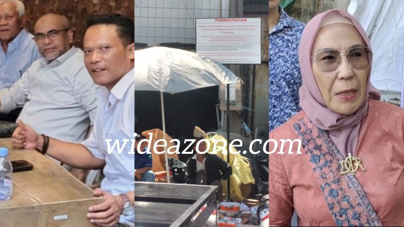 Kuasa Hukum Ahli Waris Hanafi Tanawijaya SH, Objek penguman, Kuasa Hukum dari bangunan di Pasar Cinde Titis Racmawati SH MH.