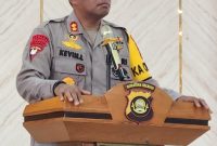 Kapolres OKU Timur AKBP Kevin Leleury SIK MSi