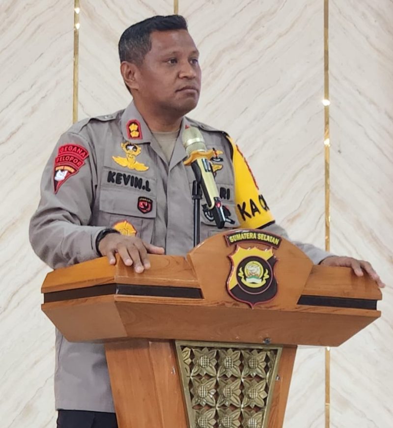Kapolres OKU Timur AKBP Kevin Leleury SIK MSi