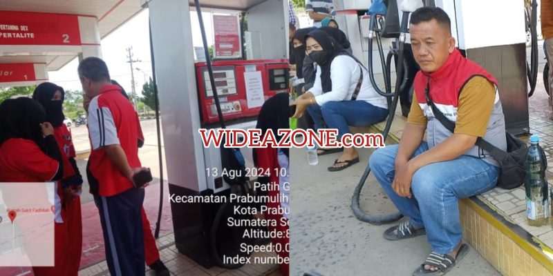 Sejumlah pengendara motor mengeluhkan kendaraannya rusak setelah mengisi bahan bakar minyak [BBM] jenis Pertalite di SPBU Patih Galung Parabumilih.