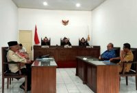 Sidang gugatan LSM Gakos di KIP Sumsel