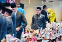 Fenus Antonius, politisi dari Partai Amanat Nasional [PAN] asal OKU Timur, secara resmi dilantik sebagai Anggota Dewan Perwakilan Rakyat Daerah [DPRD] Provinsi Sumatera Selatan. Selasa, 24 September 2024.