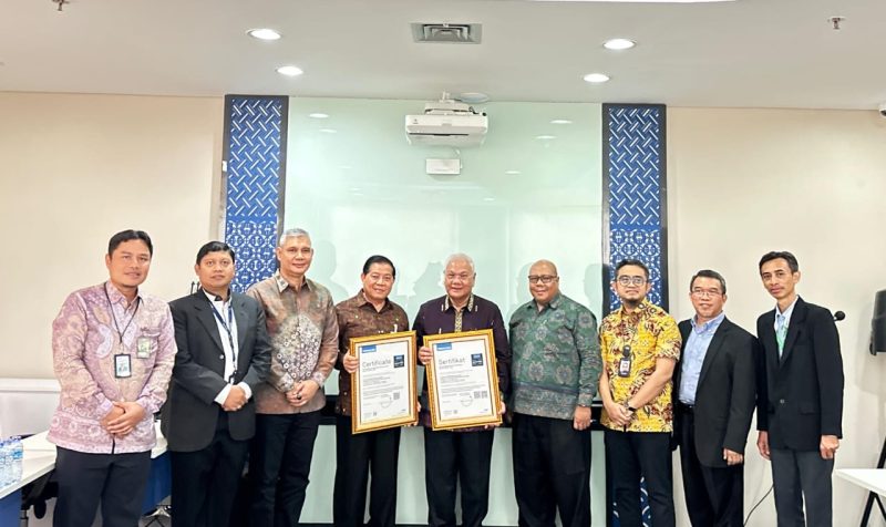 Bank SumselBabel Dulang Sertifikasi SNI ISO 37001:2016 Anti BMS dari TUV NORD Indonesia.
