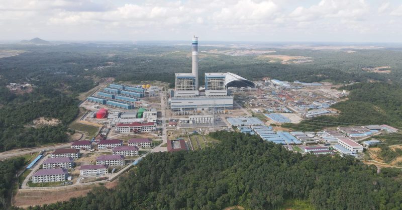 Pembangkit Listrik Tenaga Uap Mulut Tambang [PLTU MT] Sumsel-8 berkapasitas terpasang 2x660 MW.