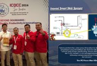 PHE Jambi Merang berhasil meraih penghargaan internasional di ajang International Convention on Quality Control Circles (ICQCC) 2024 di Sri Lanka pada Rabu, 13 November 2024, untuk inovasi Smart Stick Sprayer yang dikembangkan oleh tim PC Prove Mas Klin.