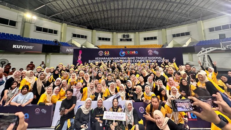 Marching Band [MB] Cakrawala Spensa atau SMPN 1 Palembang keluar sebagai juara umum tingkat nasional dalam gelaran Batavia CUP Tahun 2024 yang diselenggarakan 29-30 November 2024, di Jakarta.
