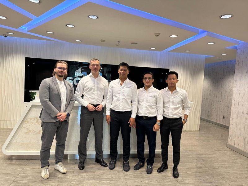 Jajaran manajemen PT Tambang Meranti Mulia Sejahtera (TMMS) dan BKM part of Aquila Group.