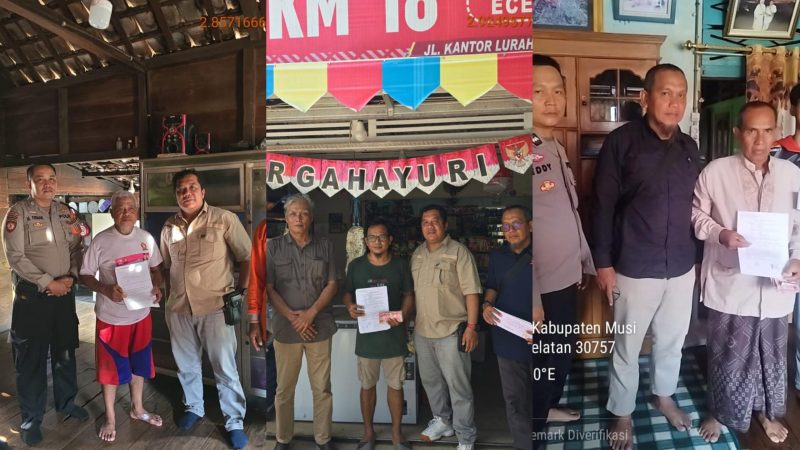PLN dan PAM Obvitnas Polda Sumsel Kolaborasi Lakukan Edukasi dan Negosiasi Penebangan Pohon