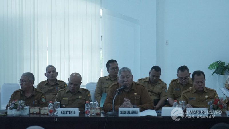 Badan Anggaran [Banggar] DPRD Provinsi Sumatera Utara [Sumut] melakukan kunjungan kerja [Kunker] di Kabupaten Asahan dalam rangka pembahasan realisasi Dana Bagi Hasil [DBH].dan Bantuan Keuangan Provinsi [BKP] Sumatera Utara Tahun Anggaran 2024, Senin 24 Februari 2025.