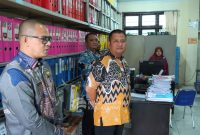 Wakil Bupati Asahan Rianto SH MAP melaksanakan Inspeksi Mendadak [Sidak] di sejumlah Sekolah dan Organisasi Perangkat Daerah [OPD].