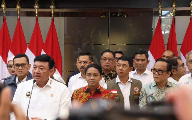 Wagub Sumsel Cik Ujang Hadiri Peluncuran Desk Penanganan Karhutla dan PPMI-TPPO di Kemenko Polkam RI