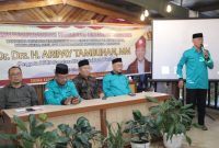 Bupati Asahan melalui Sekretaris Daerah Drs Zainal Aripin Sinaga MH menghadiri buka puasa bersama Jami'yah Batak Muslim Indonesia di Pam Cafe Resto [PCR] Kisaran, Jumat 22 Maret 2025.