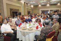 Bupati Asahan hadiri Malam Penyambutan Danrem 022/PT, Kamis malam 17 April 2025.