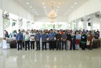 Bupati Taufik Zainal Abidin Siregar [TZAS] mengapresiasi program pembinaan kesehatan bagi calon jamaah haji [CJH] oleh Dinas Kesehatan Kabupaten Asahan.