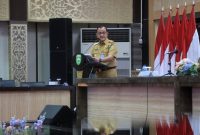 Sekretaris Daerah Provinsi Sumatera Selatan [Sekda Sumsel] Drs H Edward Candra MH membuka Forum Lintas Perangkat Daerah dan Pramusrenbang RKPD Provinsi Sumsel tahun 2026, yang diselenggarakan secara daring dan luring, bertempat di Auditorium Graha Bina Praja, Selasa 15 April 2025 pagi.