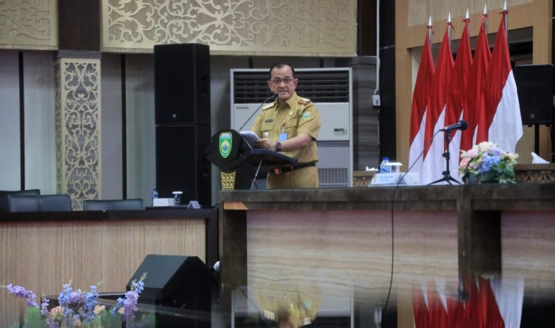 Sekretaris Daerah Provinsi Sumatera Selatan [Sekda Sumsel] Drs H Edward Candra MH membuka Forum Lintas Perangkat Daerah dan Pramusrenbang RKPD Provinsi Sumsel tahun 2026, yang diselenggarakan secara daring dan luring, bertempat di Auditorium Graha Bina Praja, Selasa 15 April 2025 pagi.