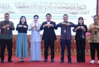 Gubernur Sumatera Selatan [Sumsel] H Herman Deru meresmikan Sultan Muda Sumsel Center [SMSC] pada Jumat 16 Mei 2025 sore, di Kantor Otoritas Jasa Keuangan [OJK] Provinsi Sumsel.