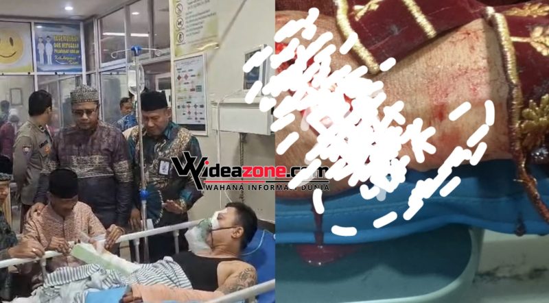 Saat ini pengantin prii dirawat di rumah sakit usai dibacok oleh orang tak dikenal [OTK] pada Minggu 11 Mei 2025.