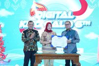 Sekretaris Daerah Provinsi Sumatera Selatan [Sekda Sumsel], Drs H Edward Candra MH secara resmi membuka ajang Digital Kito Galo ke-6 tahun 2025 di Palembang Indah Mall [PIM], Jumat 23 Mei 2025.