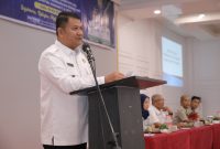 Wakil Bupati Asahan, Rianto SH MAP membuka secara resmi acara Desiminasi Sinergi pemungutan Pajak Kendaraan Bermotor [PKB], Bea Balik Nama Kendaraan Bermotor [BBNKB], opsen Pajak Kendaraan Bermotor [PKB] dan opsen Bea Balik Nama Kendaraan Bermotor [BBNKB] se-Kabupaten Asahan Tahun 2025, bertempat di aula Hotel Antariksa Kisaran, Rabu 28 Mei 2025.