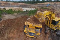 Kegiatan pertambangan PT Bukit Asam Tbk.